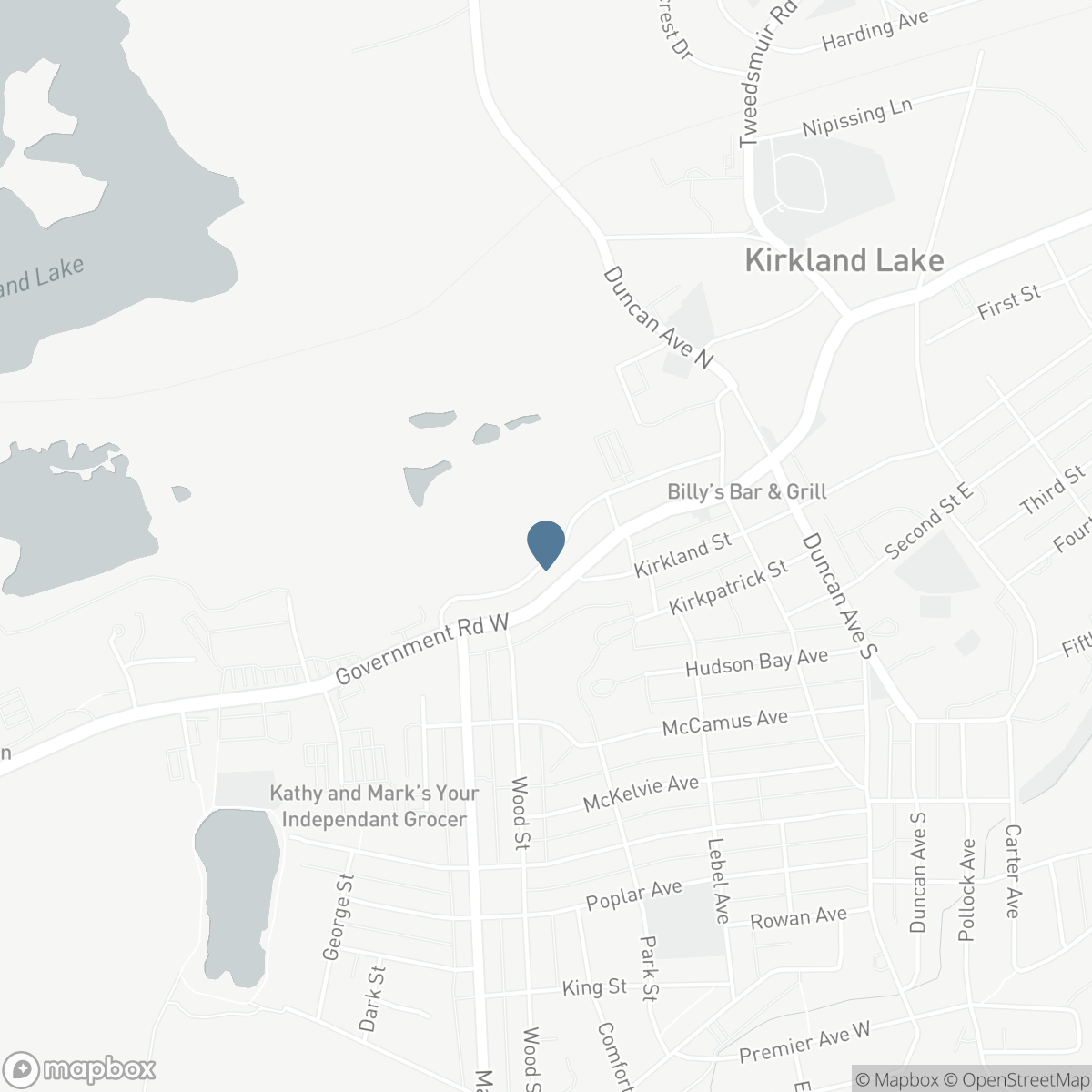 PCL 4607 SEC CST WATER LANE, Kirkland Lake, Ontario P2N 2E4